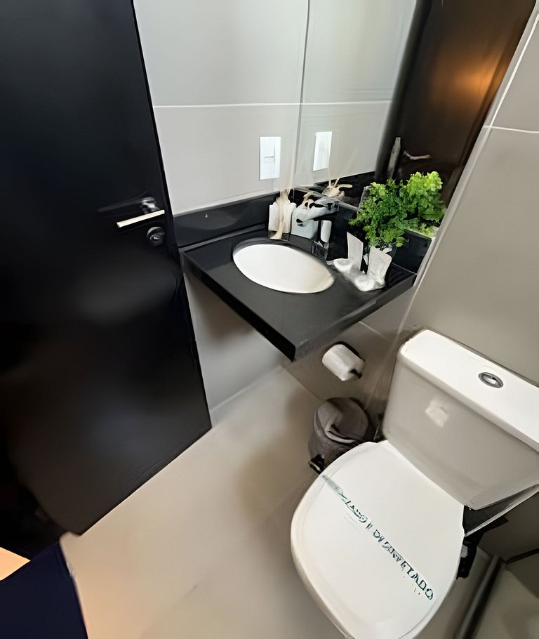 Studio 6 - Novo, Funcional e perto do shopping