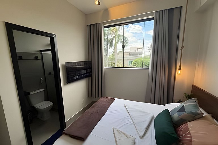 Studio 6 - Novo, Funcional e perto do shopping