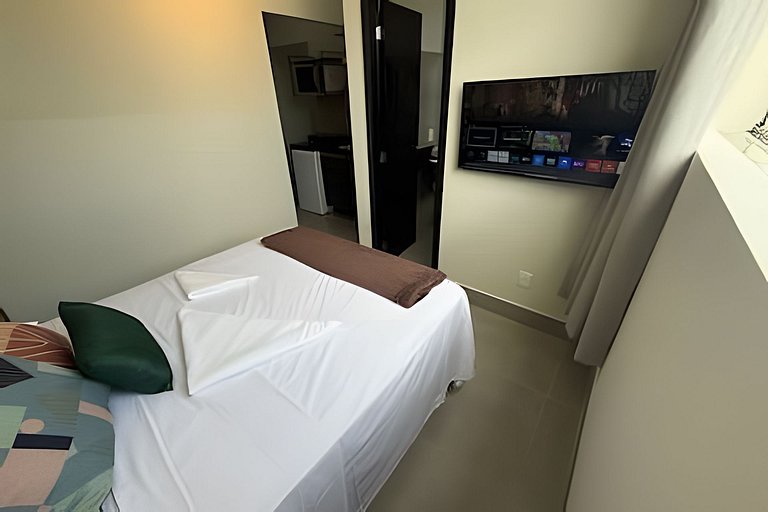 Studio 6 - Novo, Funcional e perto do shopping