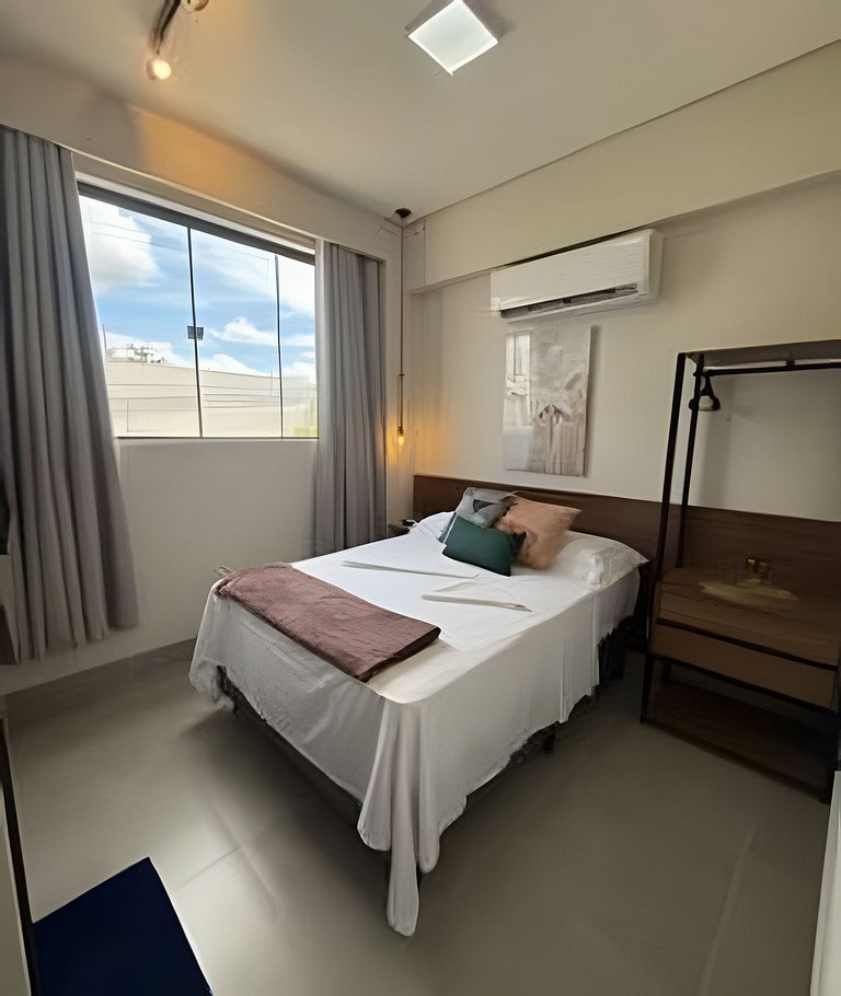 Studio 6 - Novo, Funcional e perto do shopping