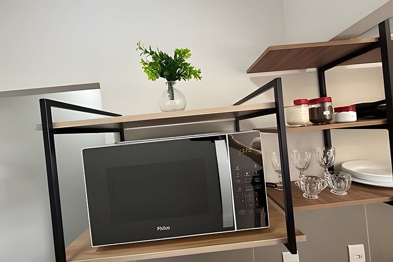 Studio 6 - Novo, Funcional e perto do shopping
