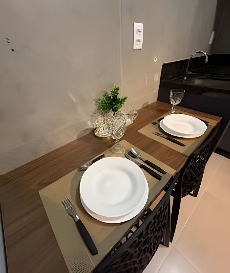 Studio 5 - Novo, Aconchegante e perto do Shopping