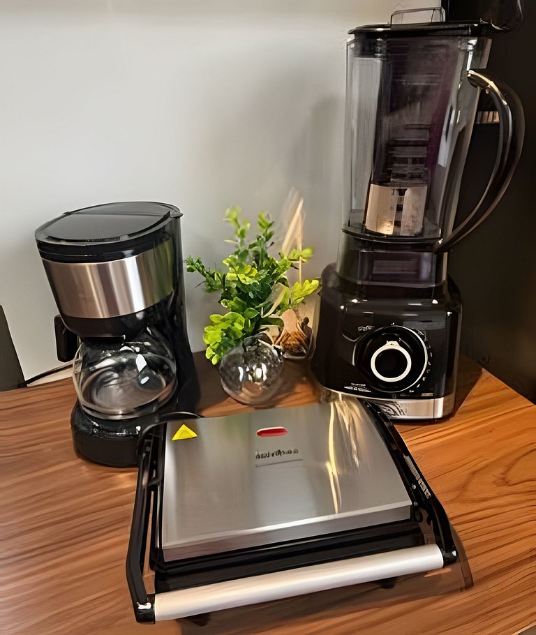 Studio 5 - Novo, Aconchegante e perto do Shopping