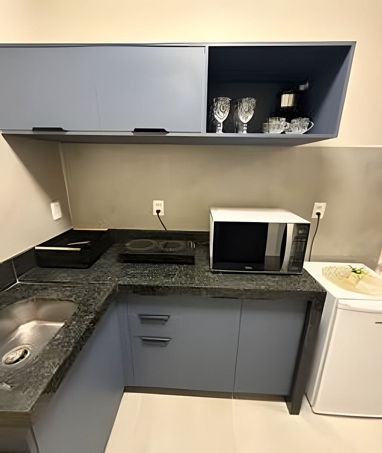 Studio 5 - Novo, Aconchegante e perto do Shopping