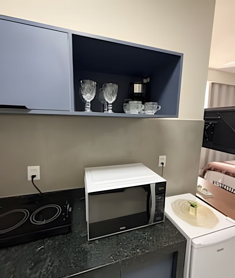 Studio 5 - Novo, Aconchegante e perto do Shopping