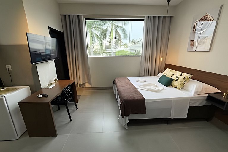 Studio 5 - Novo, Aconchegante e perto do Shopping