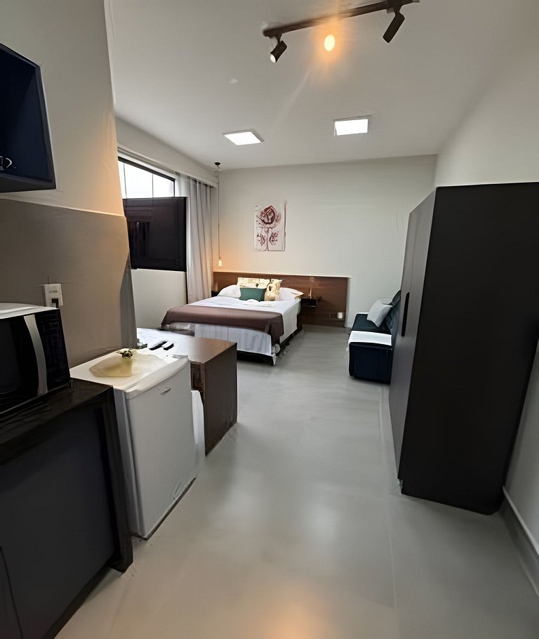 Studio 5 - Novo, Aconchegante e perto do Shopping