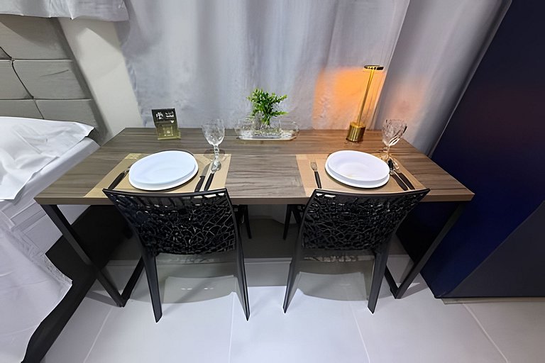 Studio 4 - Novo, Prático perto do Shopping Estação