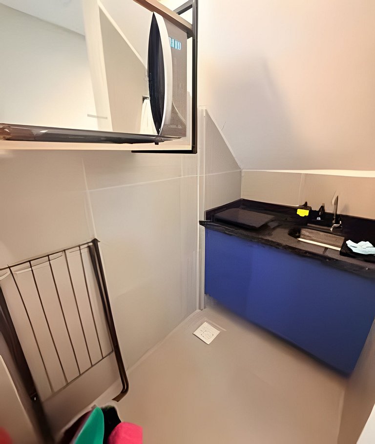 Studio 4 - Novo, Prático perto do Shopping Estação