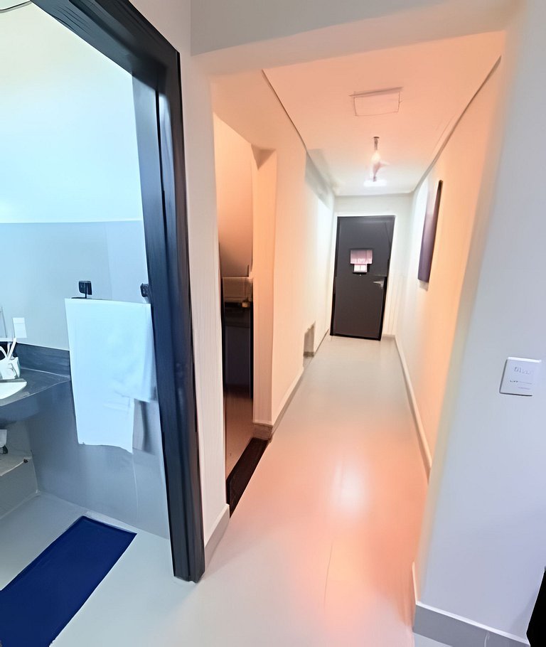 Studio 4 - Novo, Prático perto do Shopping Estação