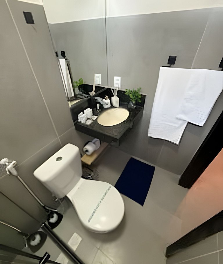 Studio 4 - Novo, Prático perto do Shopping Estação