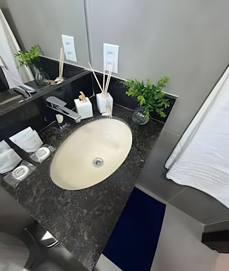 Studio 4 - Novo, Prático perto do Shopping Estação