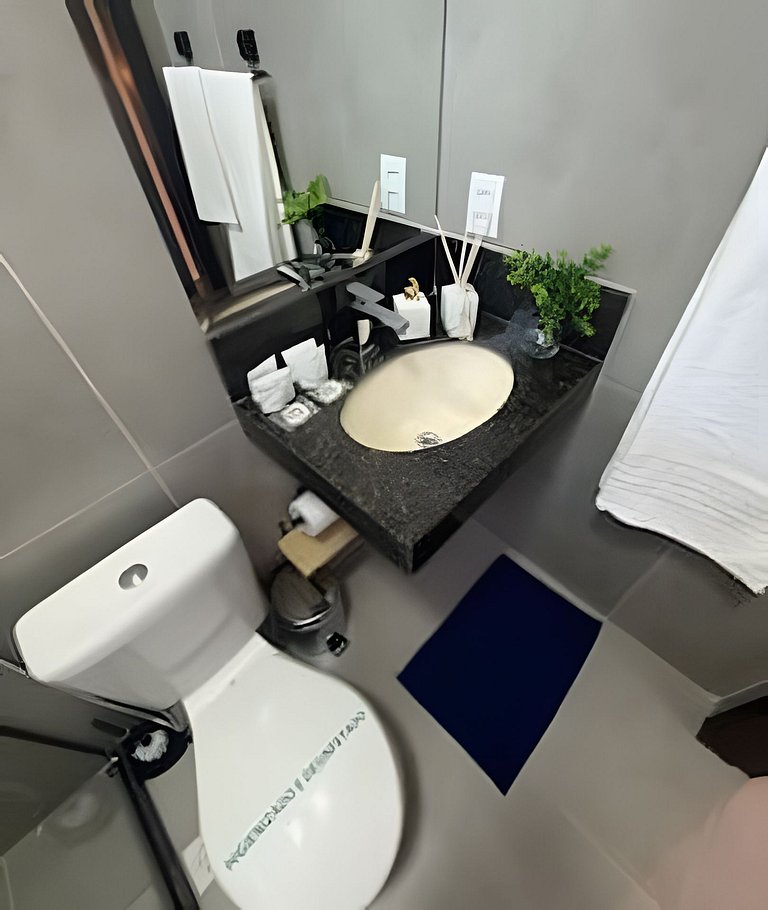 Studio 4 - Novo, Prático perto do Shopping Estação