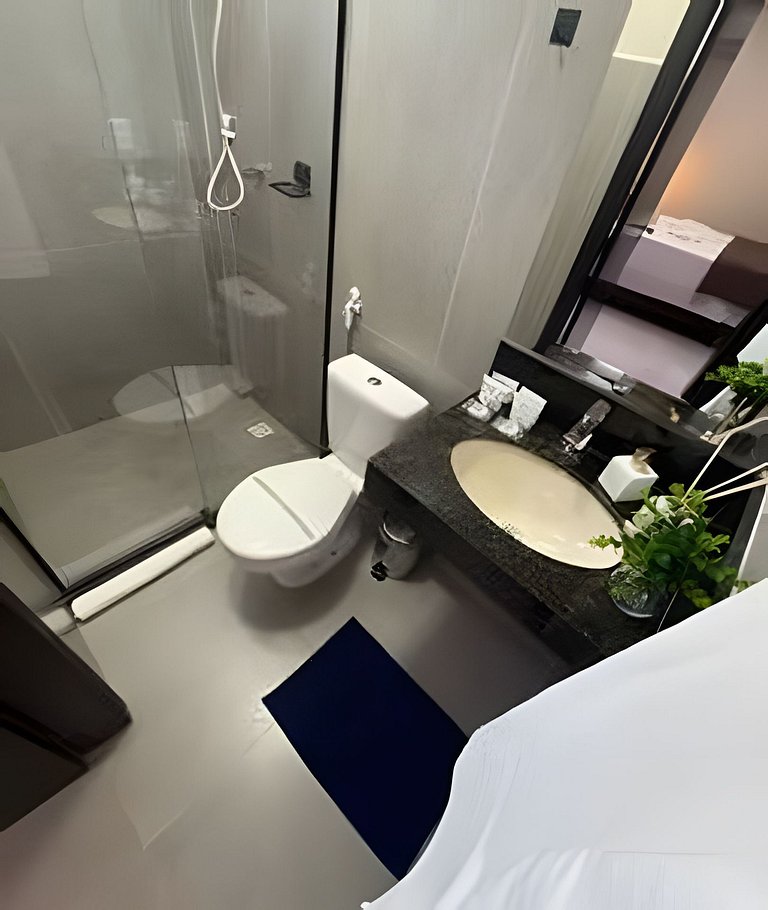 Studio 4 - Novo, Prático perto do Shopping Estação