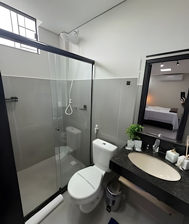 Studio 4 - Novo, Prático perto do Shopping Estação